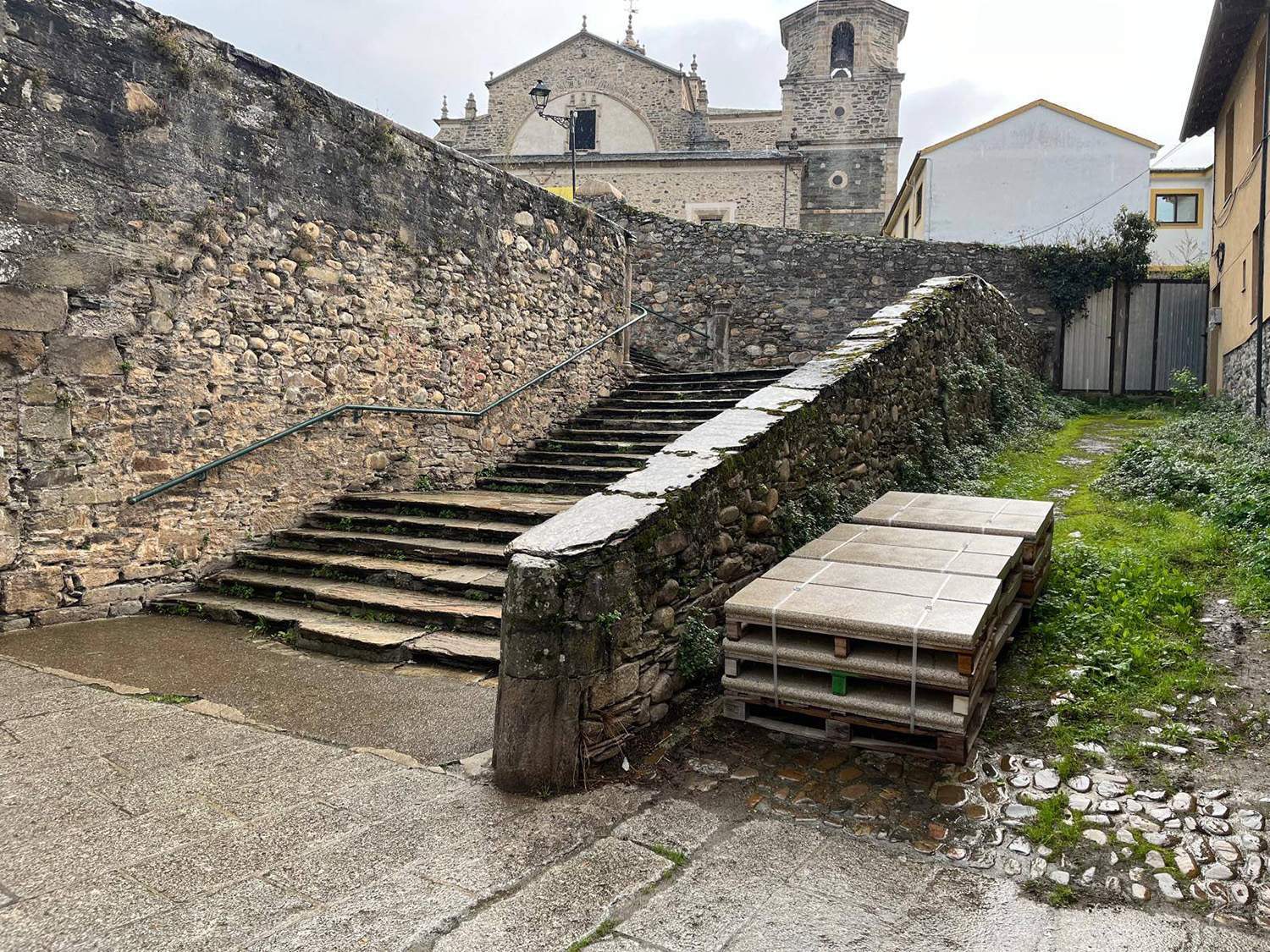 Escalinata colegiata Villafranca del Bierzo