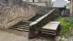 Escalinata colegiata Villafranca del Bierzo