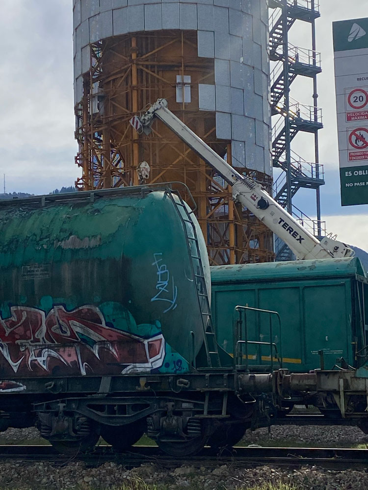Torre de estériles de Ponferrada 