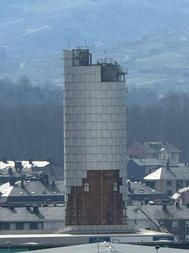 Torre de estériles de Ponferrada 