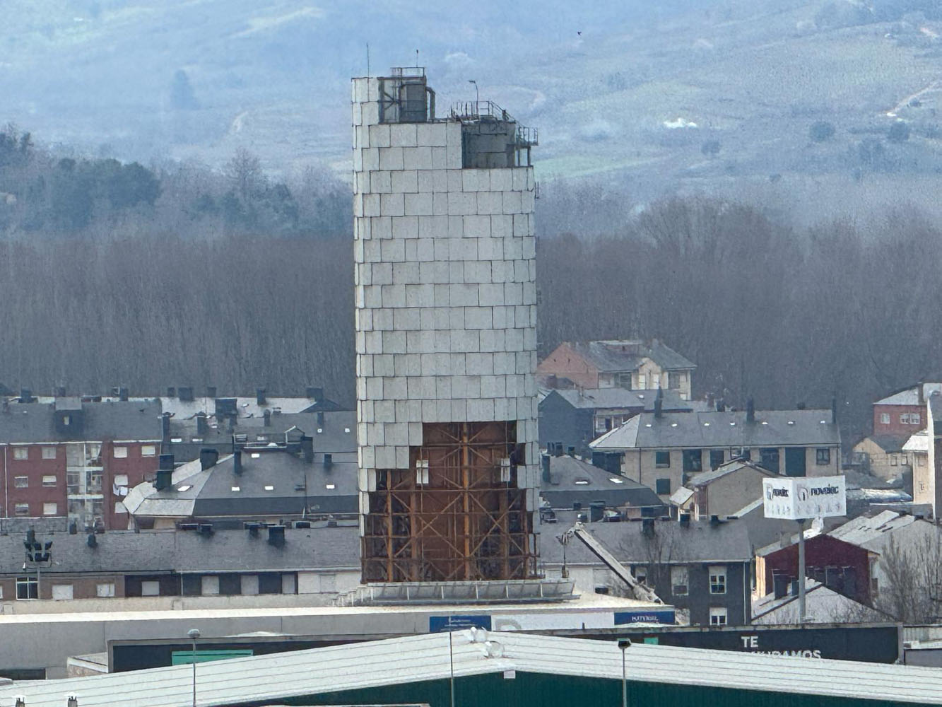 Torre de estériles de Ponferrada 