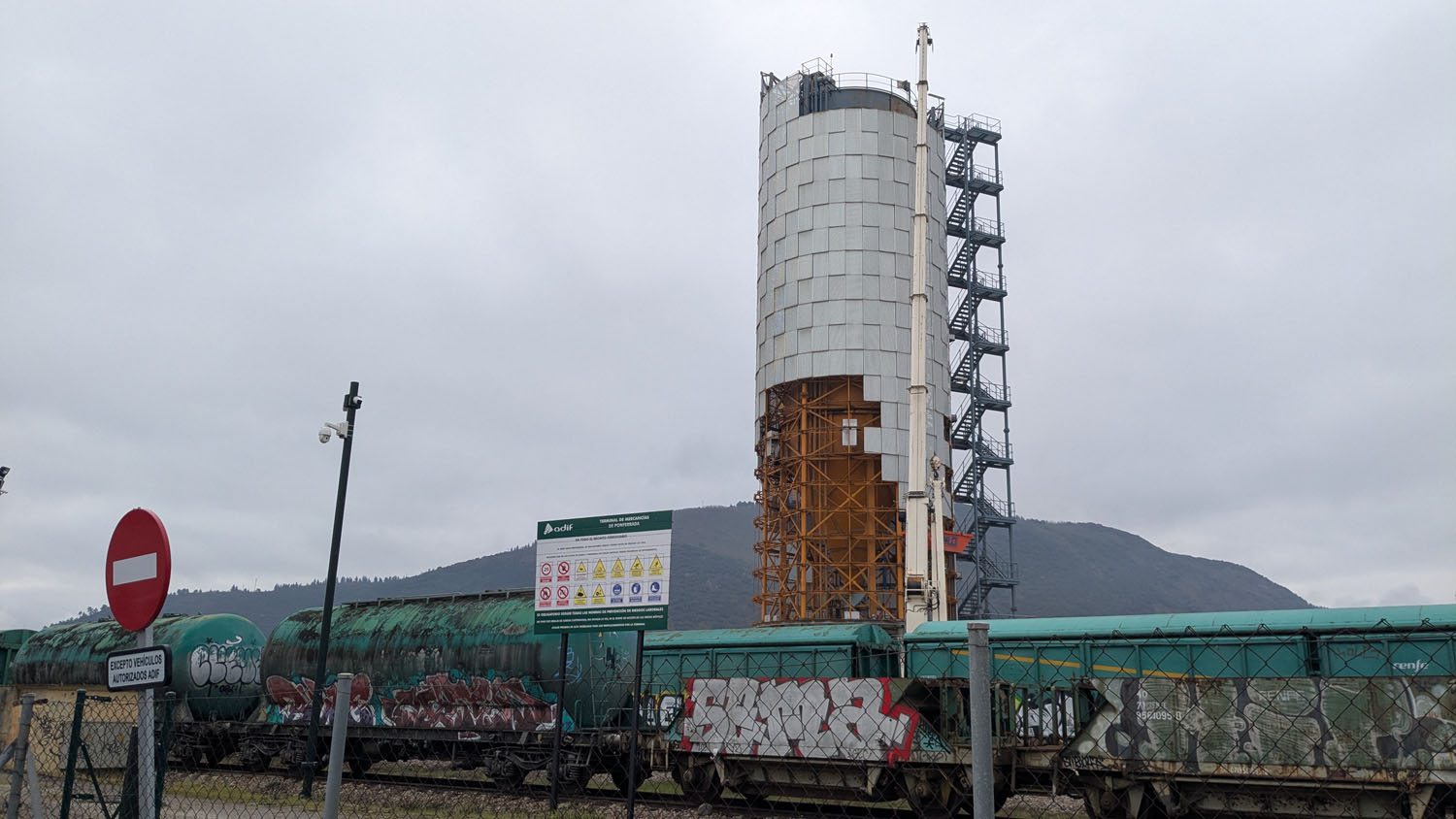 Torre de estériles de Ponferrada 