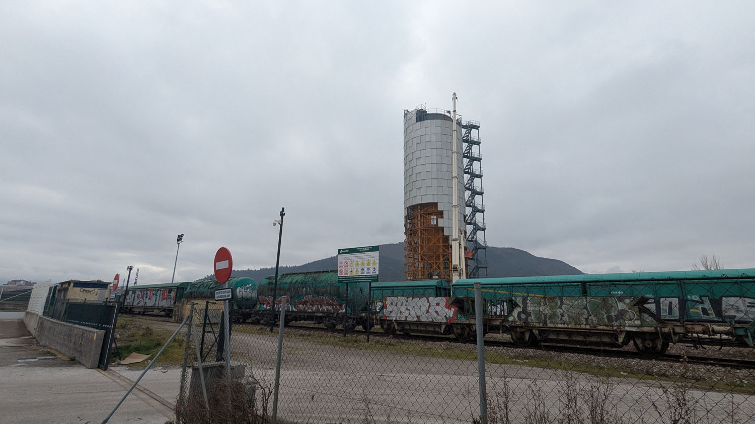 Torre de estériles de Ponferrada 