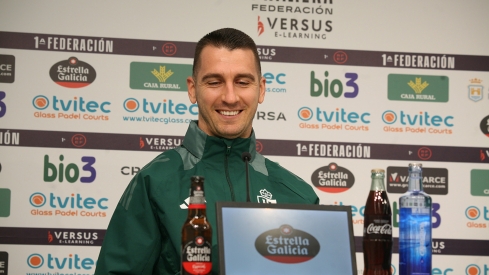 Andrés Prieto, portero de la Deportiva Ponferradina