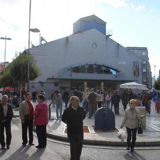 Imagen de archivo del Mercado de Abastos de Ponferrada