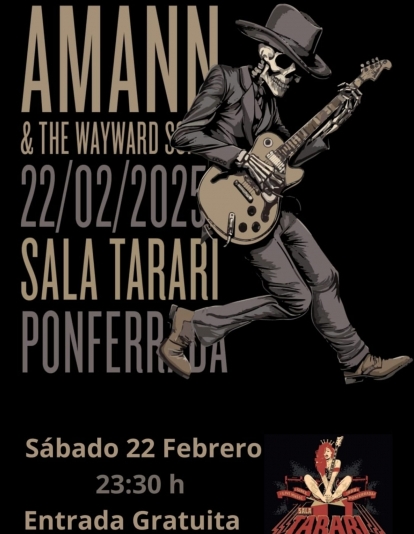 Concierto de Amann & The Wayward Sons