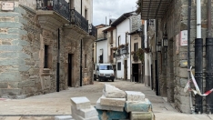 Calle del Agua en Villafranca del Bierzo Calle del Agua en Villafranca del Bierzo