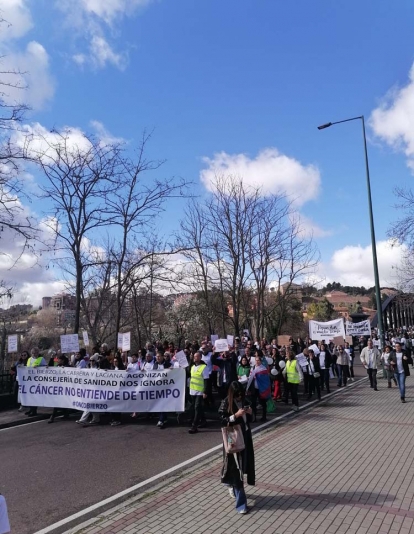 Manifestación OncoBierzo en Valladolid (9)