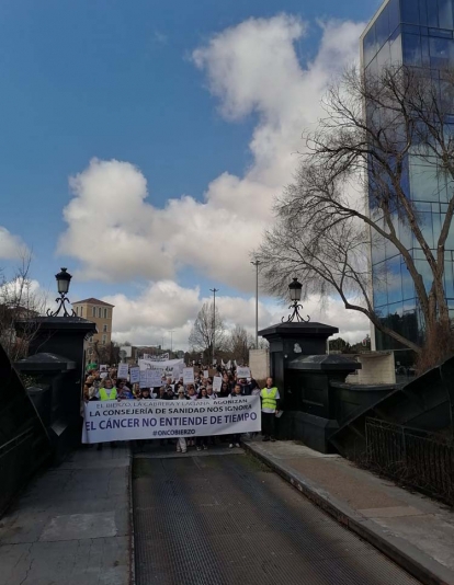 Manifestación OncoBierzo en Valladolid (8)