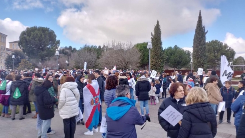 Manifestación OncoBierzo en Valladolid (2)