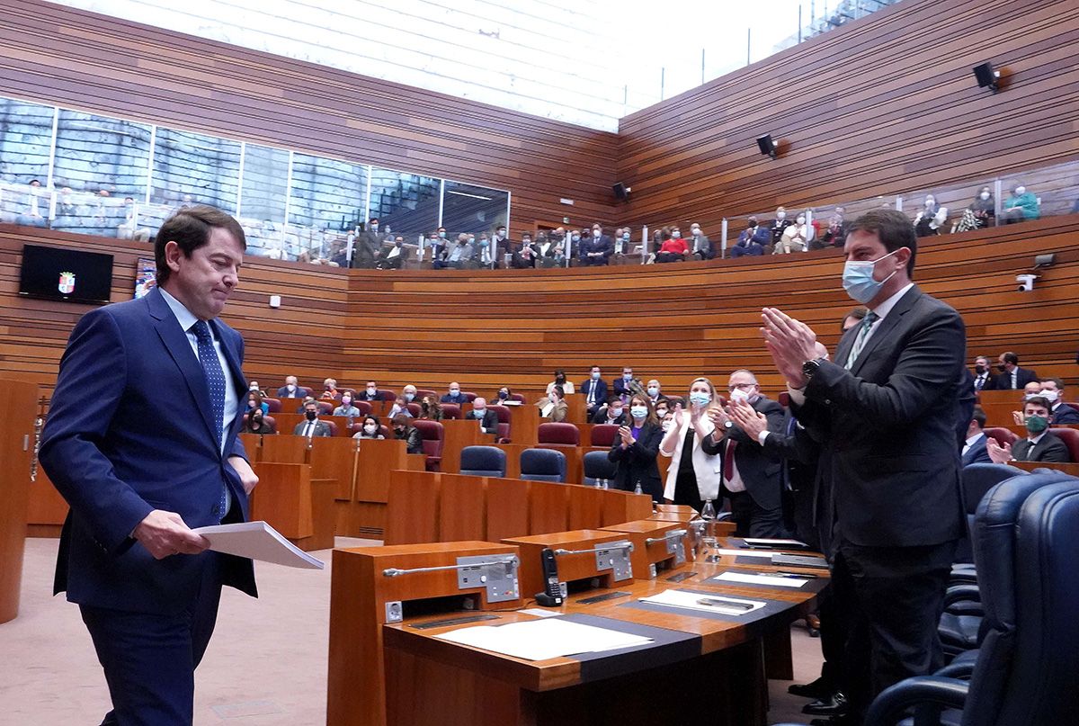 Debate de investidura del candidato a la Presidencia de la Junta de Castilla y Le