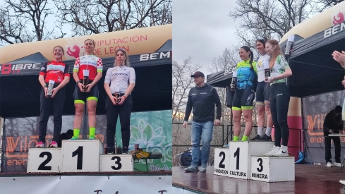 Vega Albares y Paula Rincón, podio