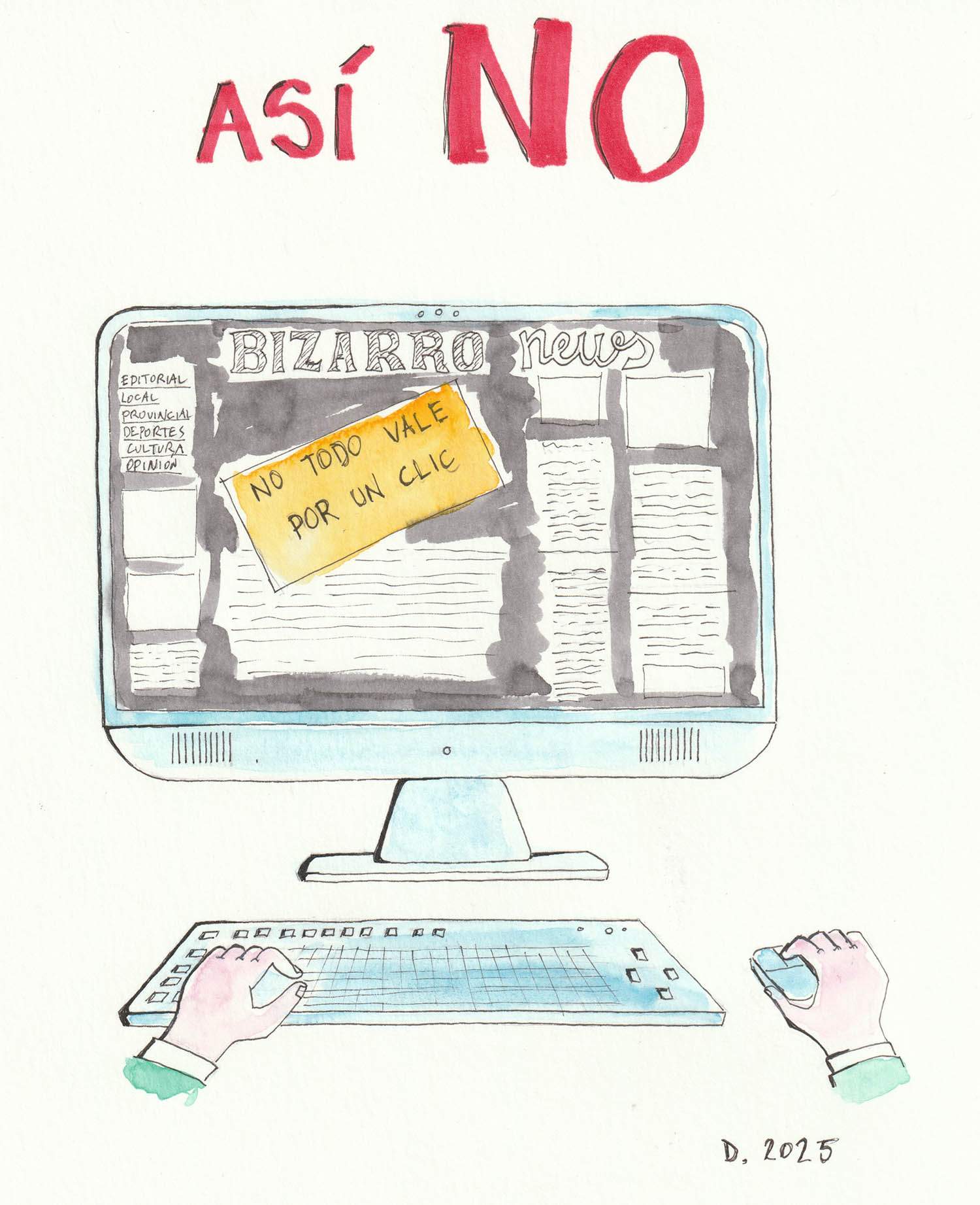 Viñeta Daniel Buitrón (colaborador InfoBierzo)