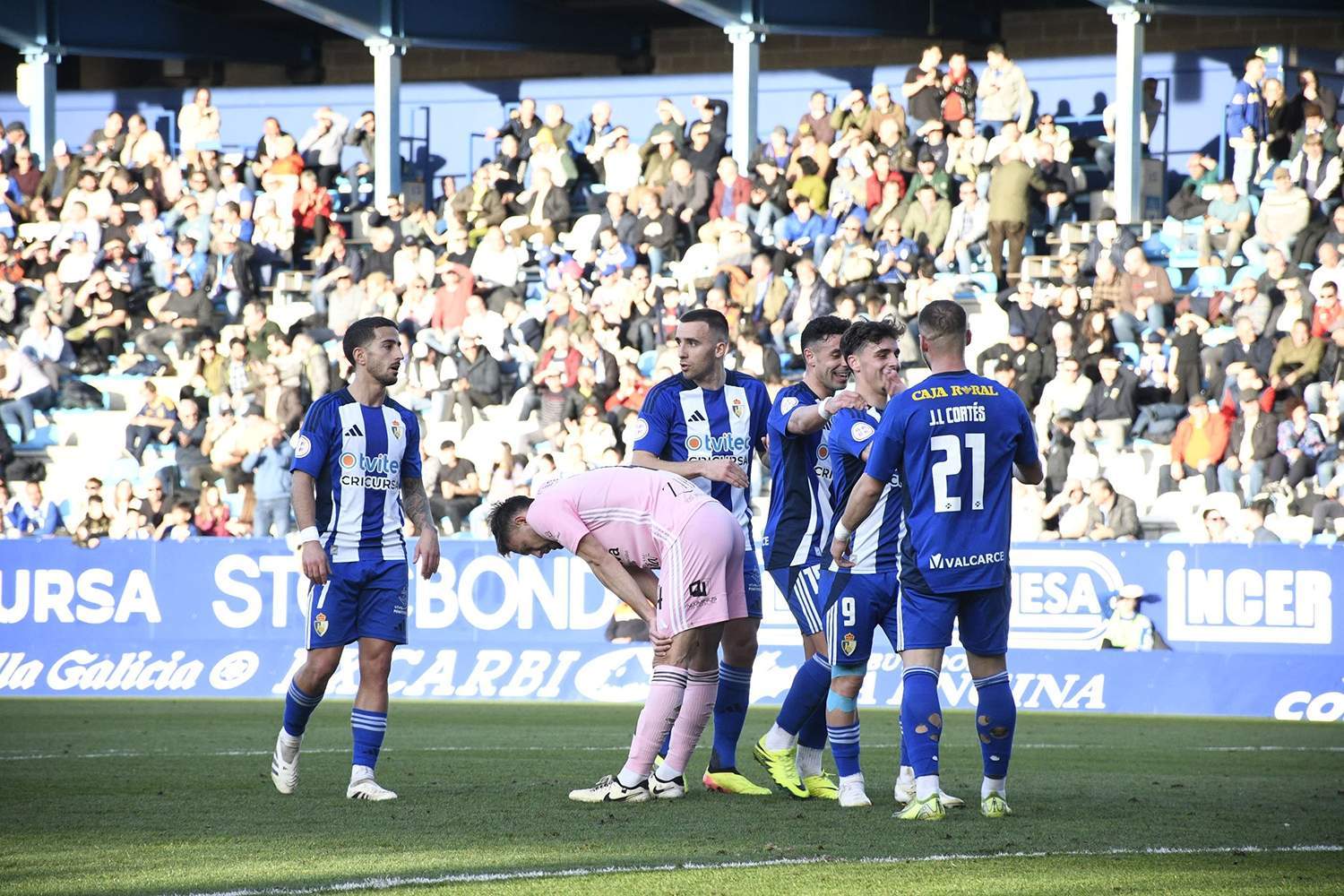 Segundo gol de la Ponferradina.