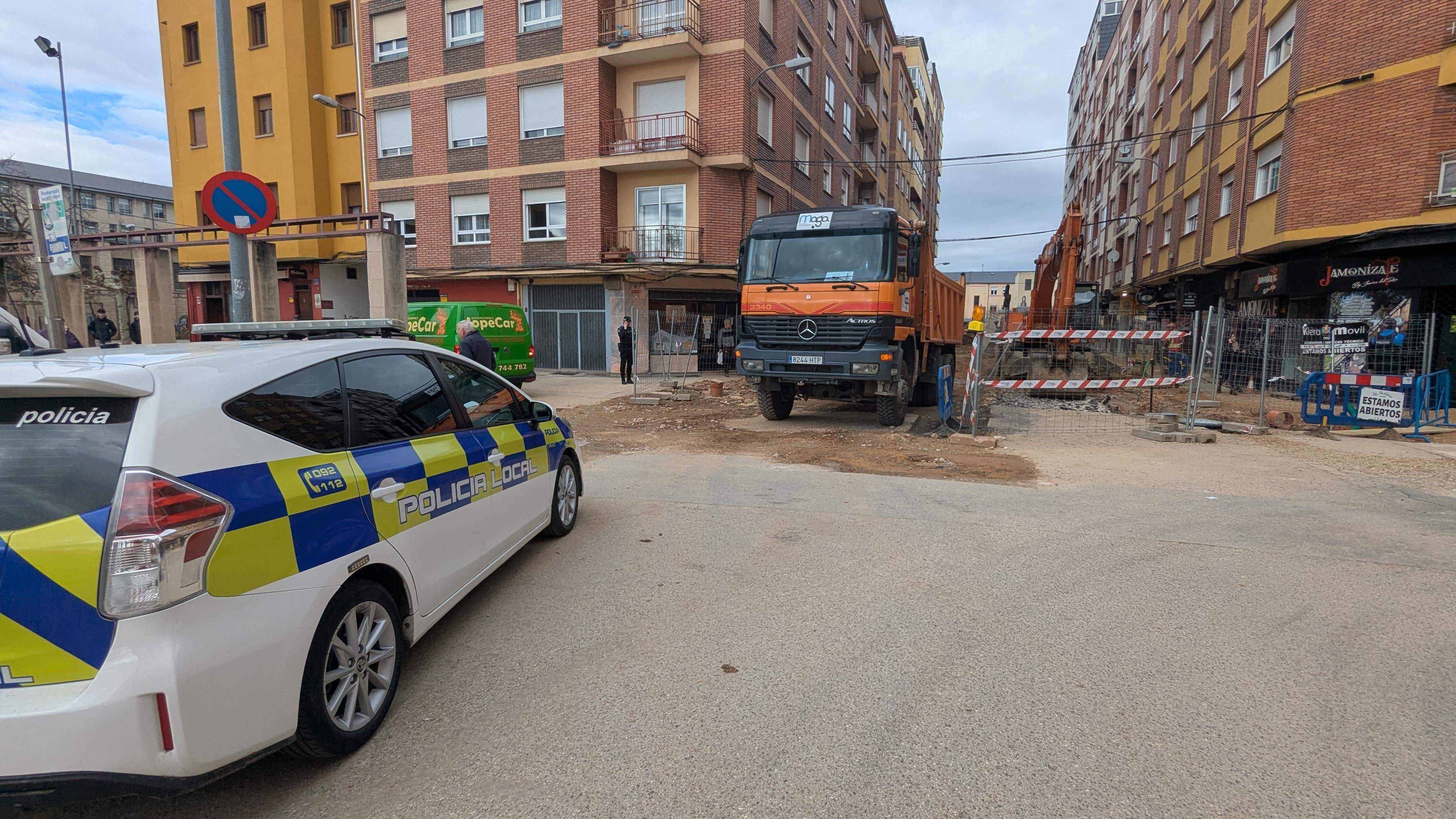 Escape de gas en la calle Ancha de Ponferrada (6)