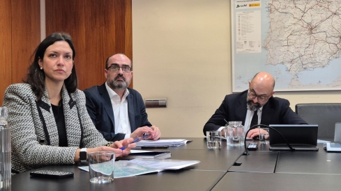 Reunión de Morala con el presidente de Adif