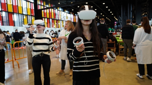 Inauguración de Expociencia en León.