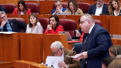 Miriam Chacón ICAL. Intervención del consejero de Sanidad Alejandro Vázquez en el Pleno de las Cortes de Castilla y León