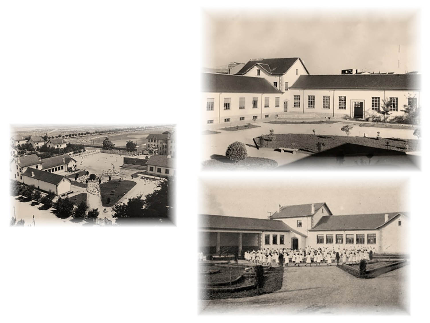 Imágenes del colegio cuando era Colegio MSP