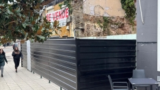 Edificios en ruinas de la Plaza San Pedro de Ponferrada 