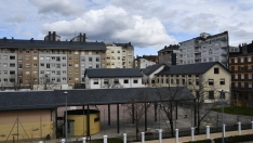 Colegio Valentín García Yebra de Ponferrada | Las lluvias y el tiempo inestable 'pasan lista' en la vuelta al cole del Bierzo y Laciana