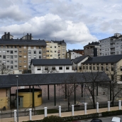 Colegio Valentín García Yebra de Ponferrada | Las lluvias y el tiempo inestable 'pasan lista' en la vuelta al cole del Bierzo y Laciana