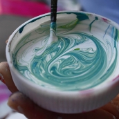 Taller de máscaras.