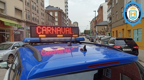 Calles cortadas por los desfiles de Carnaval de Ponferrada 