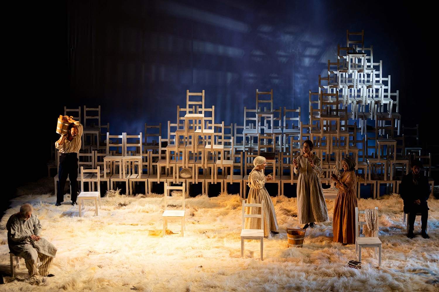 Del color de la leche