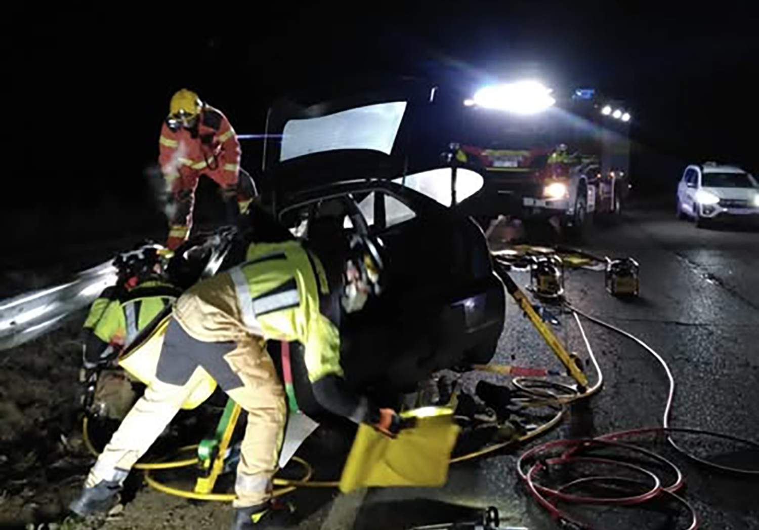  Un fallecido en un accidente de tráfico en la N-622 en Santa María del Páramo (León)