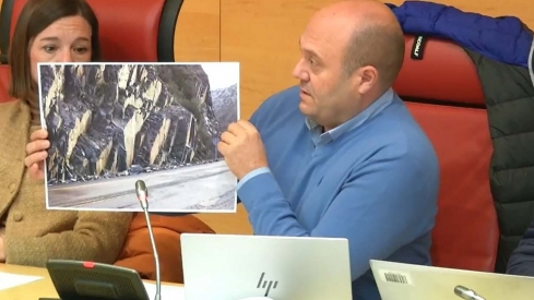 El PSOE exige a la Junta que mantenga de la CL 631 entre Ponferrada y Villablino para evitar más derrumbes y posibles daños personales