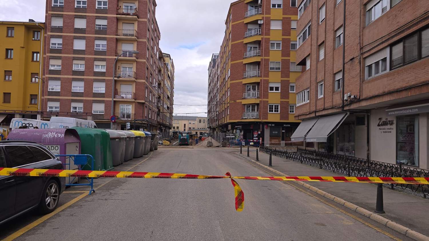 Segundo escape de gas de la calle Obispo Osmundo de Ponferrada