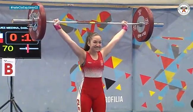 DANIELA ARRANCADA 70KG 650 DANIELA ARRANCADA 70KG 650