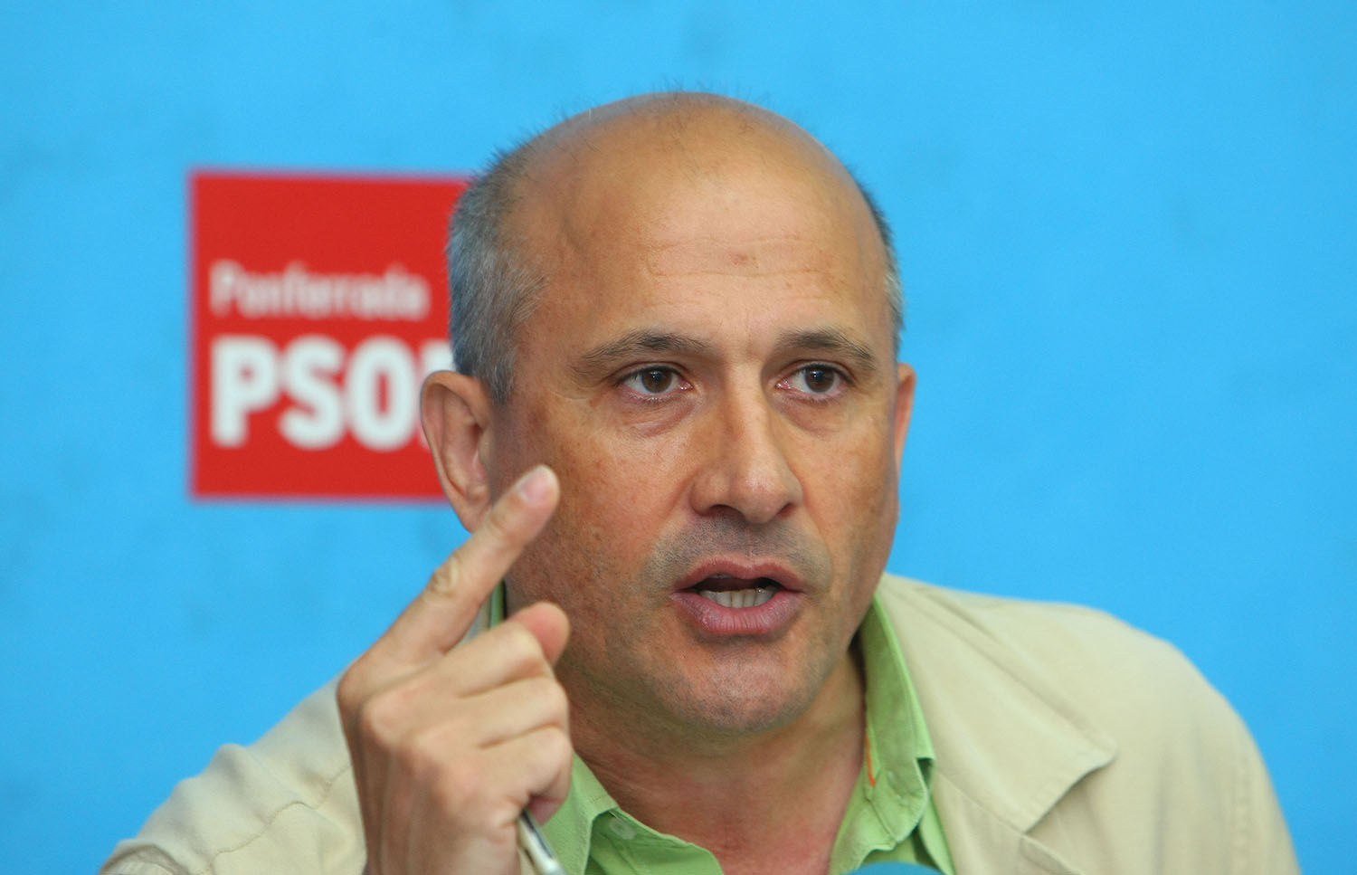 César Sánchez ICAL. El que fuera portavoz socialista del Ayuntamiento de Bembibre, Manuel Ángel Rey