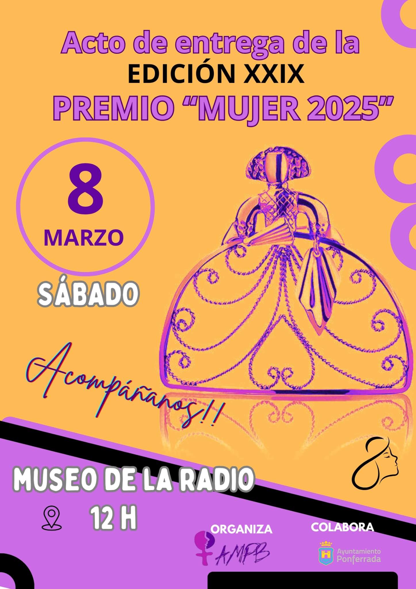 Cartel premios mujer 2025
