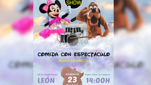 Los personajes de Disney llegarán a León de la mano del Gastroshow: La nueva iniciativa para disfrutar en familia Los personajes de Disney llegarán a León de la mano del Gastroshow: La nueva iniciativa para disfrutar en familia