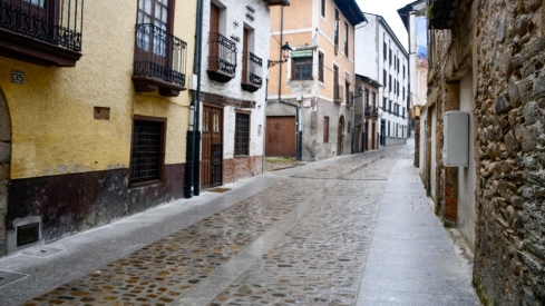 Recepción obras calle del agua de Villafranca del Bierzo (2)