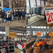 Inauguración de la Feria de las Rebajas de Ponferrada