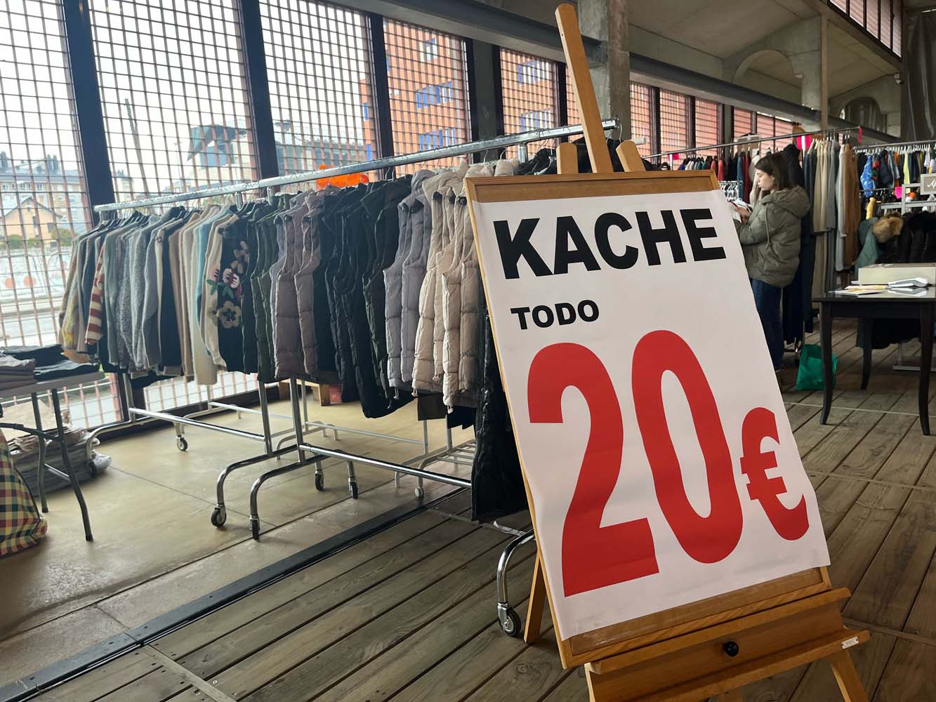 Inauguración de la Feria de las Rebajas de Ponferrada 