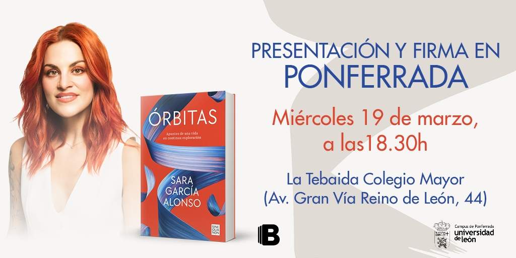 Sara García presenta el 19 de marzo en Ponferrada