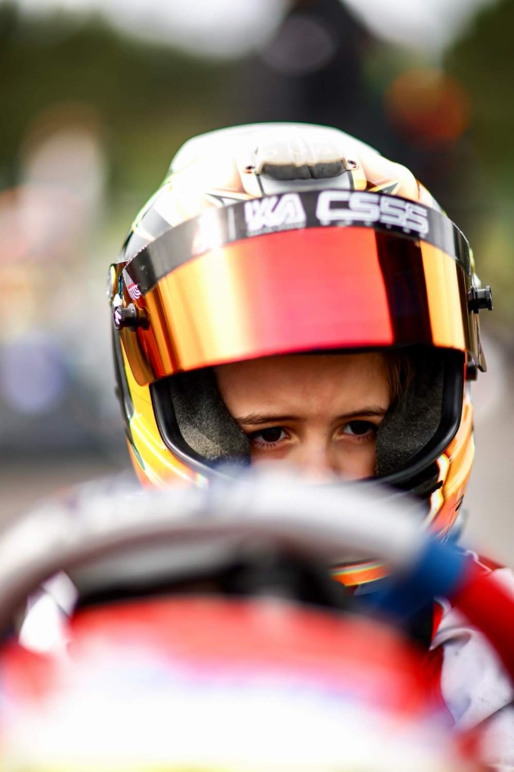 El joven piloto berciano Matteo Rodríguez