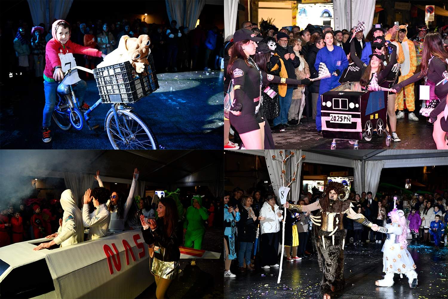 Villafranca del Bierzo desfila sorteando la lluvia en el Sábado de Piñata Villafranca del Bierzo desfila sorteando la lluvia en el Sábado de Piñata