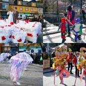 El desfile de Carnaval llena de magia y diversión las calles de Torre del Bierzo