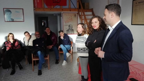 Cendón defiende al PSOE como "el único partido con un proyecto real para León" y que "ha demostrado su compromiso"