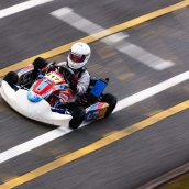 El joven piloto berciano Matteo Rodríguez 