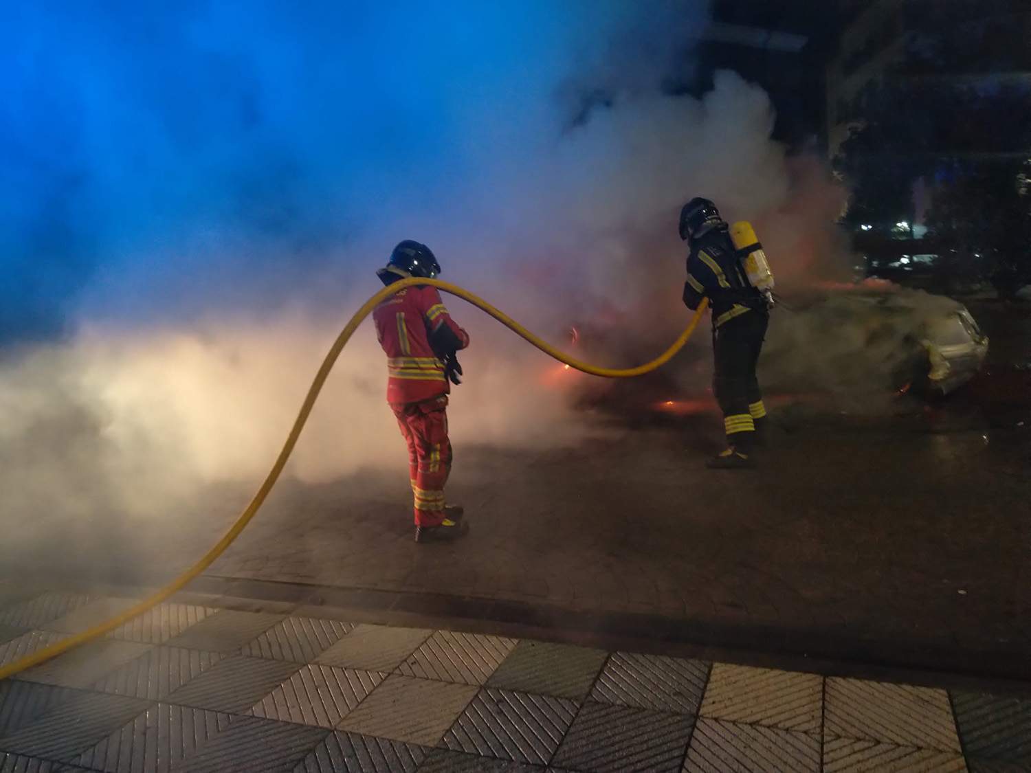 incendio coche Bembibre