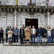 Minuto de silencio en el Ayuntamiento de Ponferrada por el 11M