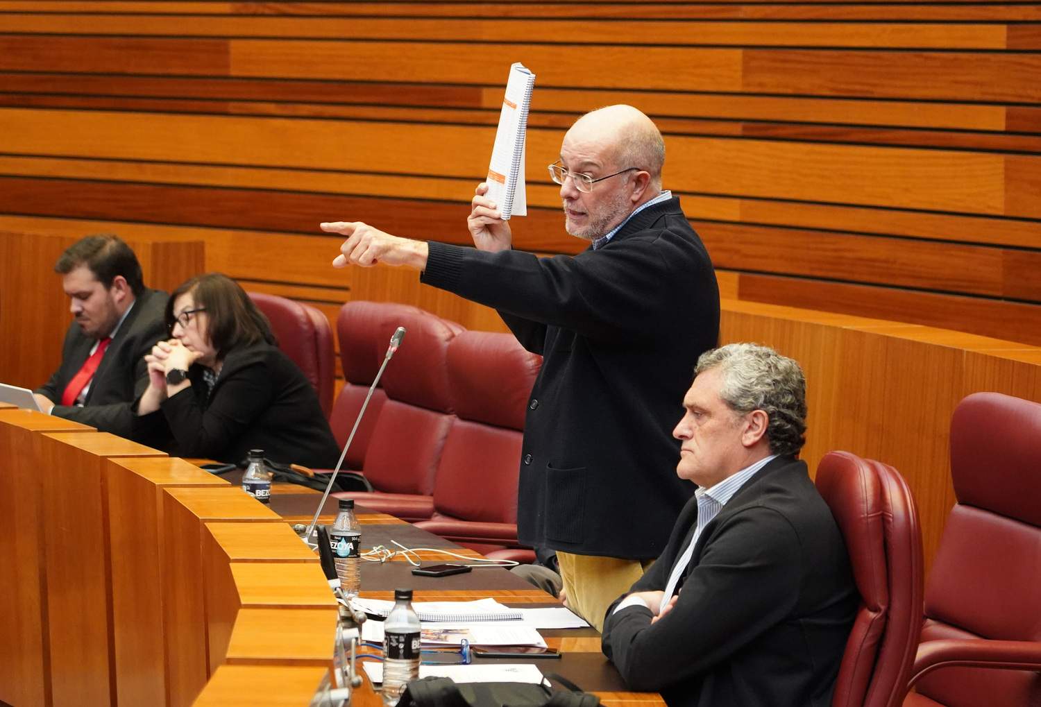 Francisco Igea durante el pleno de las Cortes de Castilla y León | Leticia Pérez / ICAL