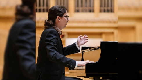 El pianista mallorquín Joan Miquel Fiol