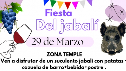 Fiesta del jabalí en El Temple (Ponferrada).
